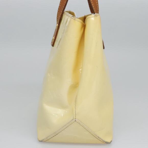 LOUIS VUITTON Monogram Vernis Reade PM Hand Bag Perle M91336 - Picture 6 of 13